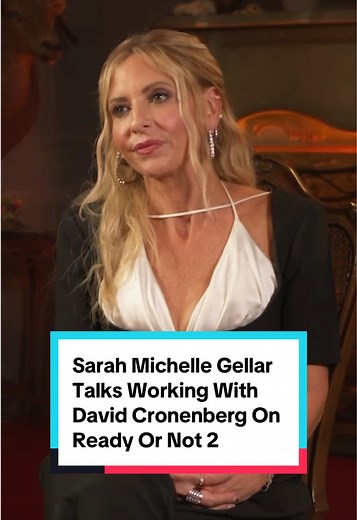 Sarah Michelle Gellar & Elijah Wood on Cronenberg | Ready or Not 2