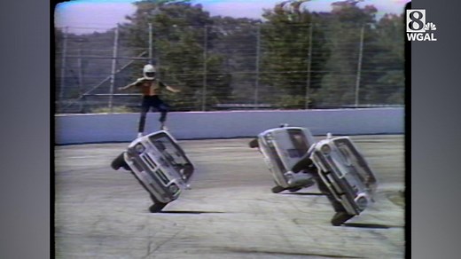 Hersheypark's 1981 thrill show: Death-defying stunts and a ride with Joie Chitwood Jr.