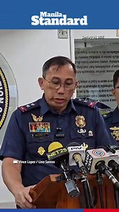 WATCH | 'I ask Mr. Atong Ang to peacefully surrender' CIDG Director, Maj. Gen. Robert Alexander Morico II, on Wednesday, January 14, provided updates on the ongoing issuance of warrants for the arrest of Atong Ang and other co-accused in the case of the missing sabungeros . | via Vince Lopez #MSNews 👉 Link to the story in the comment section | Manila Standard