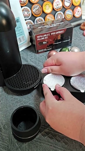 TEGRACE/ Such a neat experience with this Nespresso Pod Refill Kit! #nespressovertuo #coffee