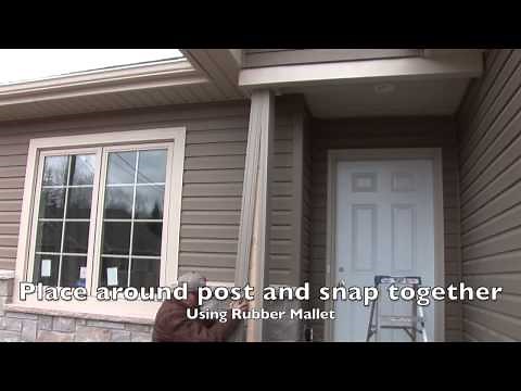 Kool-Ray Installation - Decorative Columns