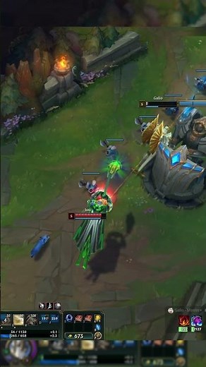 Tower diff | Galio mid #leagueoflegends #outplay