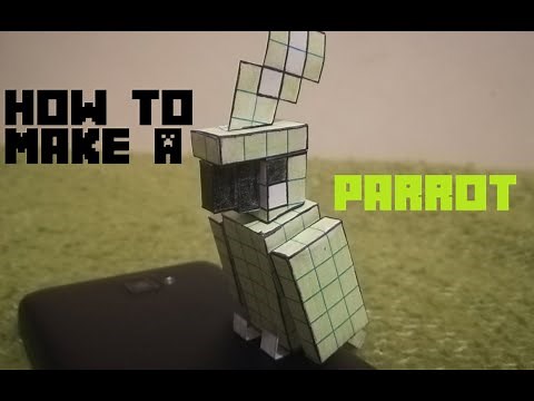 How to Make a Minecraft Parrot