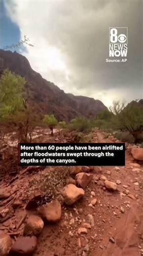 Grand Canyon Flash Flooding #news #GrandCanyon #weather