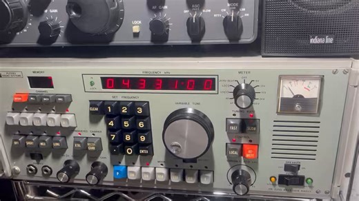 🇮🇱4XZ 4331kHz Israel Defense Forces ciphered Morse-code broadcast from Haifa naval base transmitters. In the world of shortwave radio signals, this is one of the most famous and persistent broadcasts On Air daily. Very loud and clear in 🇮🇹Milan at 20:10 UTC on April 14, 2026