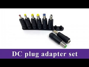 DC-plug-adapter-set