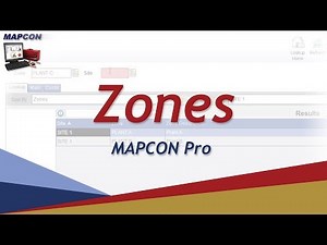 Zones -MAPCON CMMS