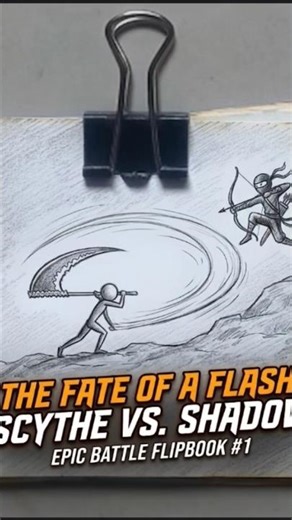 Best stick men fight flipbook #trend #shorts