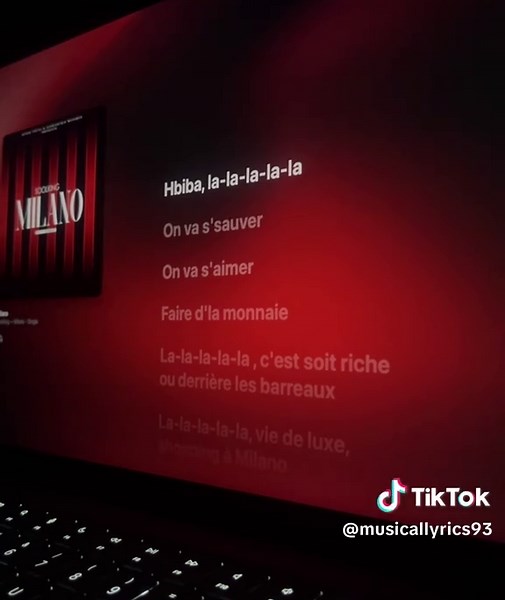 Milano - soolking #soolking #lyrics #applemusic #song #fyp