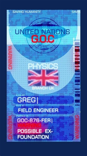 naughty boy greg. Get your own custom GOC animated ID at our shop. #scp #scpfoundation #scptiktok #scpmeme #scpcosplay