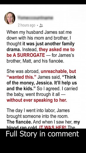 My Husband’s Family Wanted Me to Be a Surrogate—But Their Secret Shocked Me. Read more in first comment 👇 | Interesting volcano story