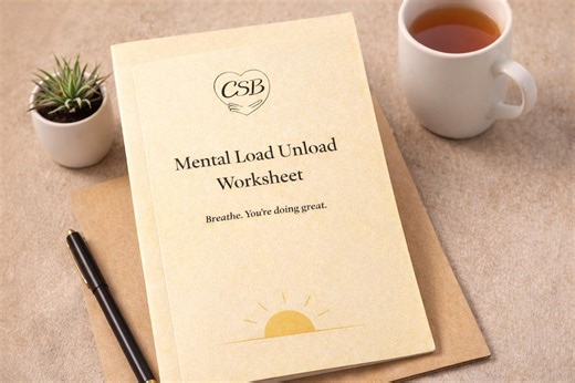 Mental Load Worksheet – Printable Stress Relief Planner A5/US Letter Digital Download - Etsy Canada