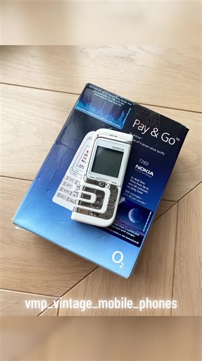 Nokia 7260 White: Stylish Vintage Phone for Sale