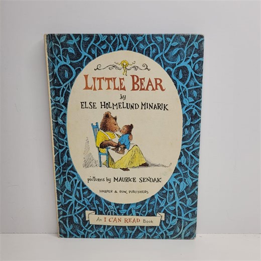 Little Bear by Else Holmelund Minarik, Illustrated by Maurice Sendak, Vintage Kids Books, Book Gift for Kids, Reading, Classic Kids Book - Etsy Australia