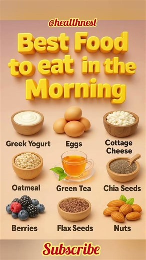 Top Morning Foods for a Healthy Start #healthyfood #healthyfoods #nutritionassistance