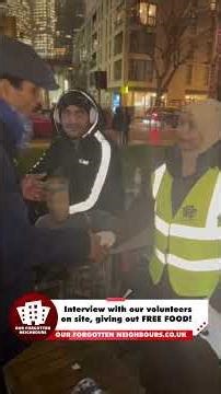 Interviewing Volunteers at our Soup Kitchen