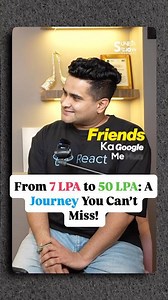 From 7 LPA to 50 LPA: A Journey You Can’t Miss! 🚀 #shorts #jobs #google