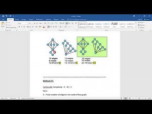 Cyclomatic Complexity1