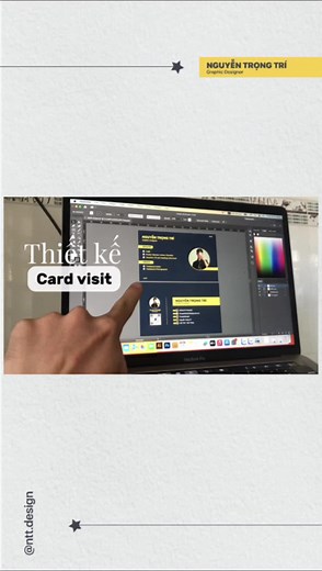 👉 Thiết kế Danh thiếp cá nhân (Card Visit) ✨| #trongtridesgin #trongtridesign #thietkecantho #dichvuthietke #fptpolytechniccantho #thietkedanhthieptheoyeucau #thietkecardvisit