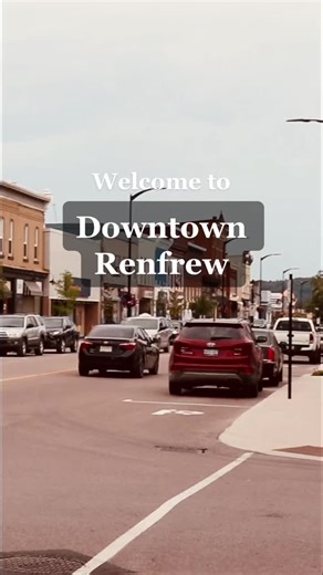Downtown Renfrew #fyp #ontario #renfrew #shoplocal #supportlocal #supportlocalbusiness #explore #travel