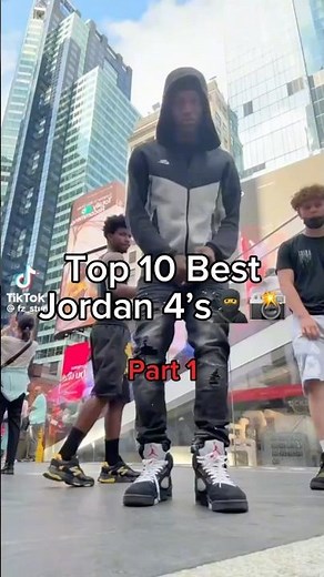 TOP 10 BEST JORDAN 4’S 😤💥⬆️ SUBSCRIBE FOR MORE DAILY DRIPPY CONTENT #drip #jordan4s #streetwear