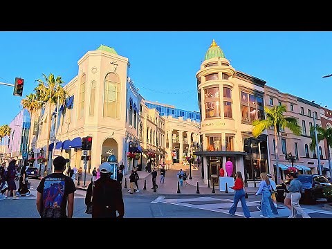 Rodeo Drive 2024 Complete Walkthrough in 4K - Beverly Hills, California