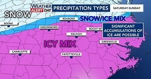 Ask the Meteorologist: The 'warm nose' and how it impacts what type of wintry precipitation we see