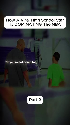 How A Viral High School Star Is DOMINATING The NBA #fyp #sport #nba #lameloball