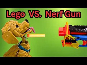 Nerf Gun VS Lego (The end goes terribly wrong!)