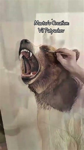 A master in his class #woodworking #woodart #art #handmade #bear