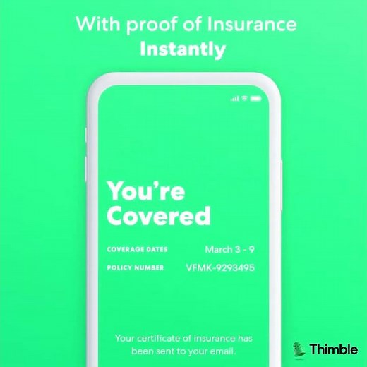 Instant Certificate of Insurance | Thimble