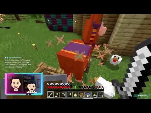 Nether-HIVE and | New Cave X-ploration? | Minecraft X-HIVE🐝