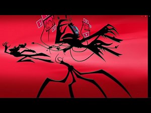 Alastor vs Vox Pelea final -Hazbin Hotel