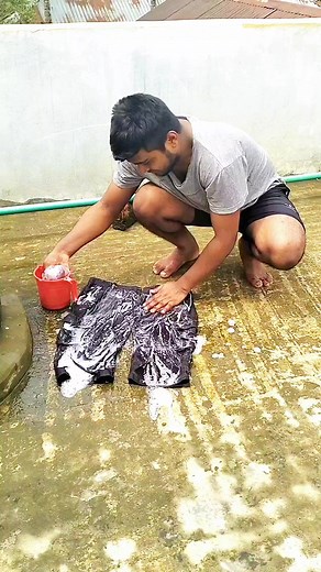 Hand-Washing Clothes: A Funny Laundry Encounter