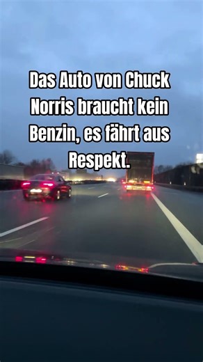 Ein Auto kann auch ohne Benzin fahren...