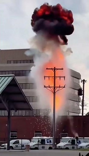 Transformer Overload Explosion #electricallife #danger