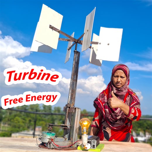 80K views · 835 reactions | I Made a Powerful Wind Turbine Generator from a Washing Machine Motor! | Rana Craft | Facebook