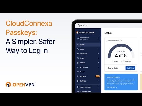 CloudConnexa Passkeys: A Simpler, Safer Way to Log In