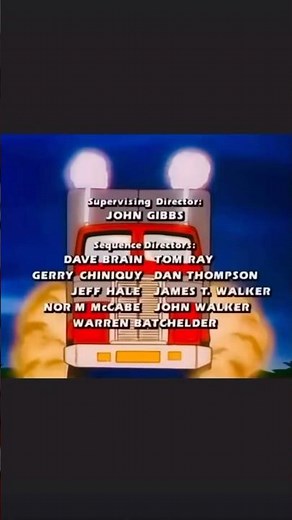 📺 Transformers G1 End Credits 💥