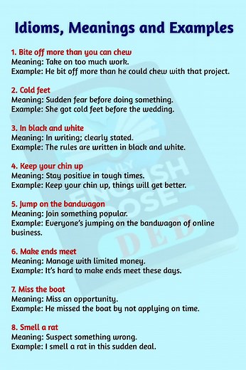 Most Helpful English Idioms with Meanings and Examples #learnenglish #idioms #vocabulary | Daily English Dose