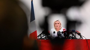 French presidential hopeful Le Pen outlines major shift in foreign policy