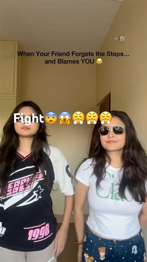 Cute fight with my bestie 😂👯‍♀️😳#fighting #FunnyDance #BestFriendFails #DanceFight #CuteFight
