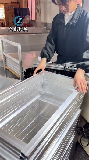 Screen printing frame production