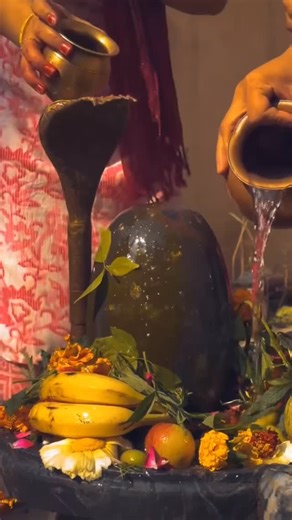 Ajay Purwar on Instagram: "The Power of 3 Shiva Lingam Water Transforms Live #reels"
