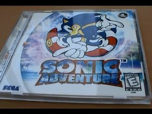 Sonic Adventure Dreamcast Unboxing