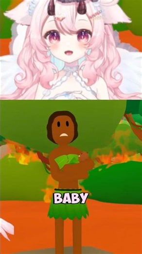they trickshot the baby?! #vtuber #vtuberclips #vtuberuprisings