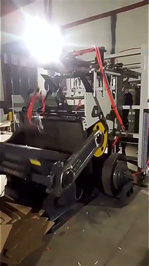 Robot Arm Carton Creasing & Folding Machine