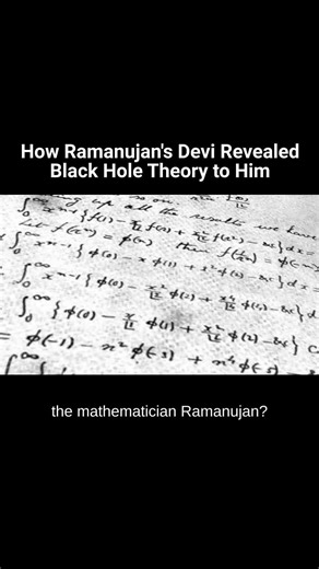 290K views · 4.6K reactions | Navratri special: How ramanujan’s devi gave black hole theory #Sadhguru | Sadhguru | Facebook