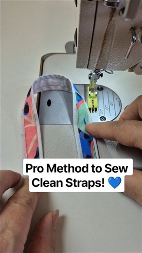 How to Sew Beautiful Bag Straps Easily! (Step-by-Step Tutorial) #sewing #sewingtutorial #bag #diybag