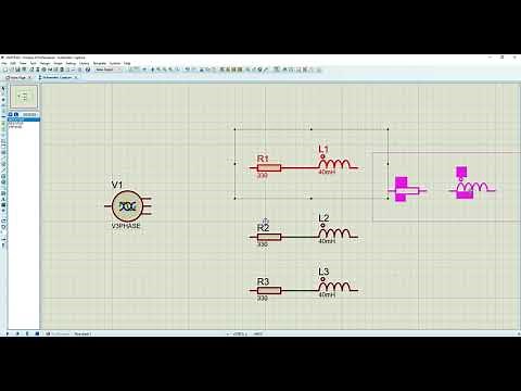 Proteus Tutorial 4 - Three-phase circuit